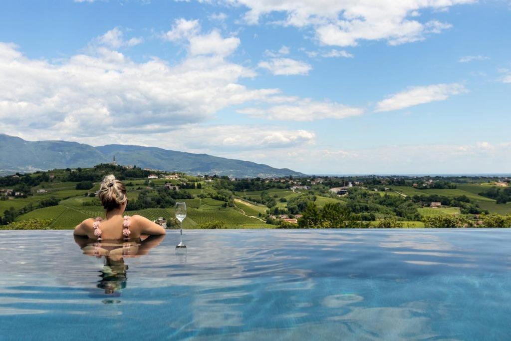 Villa Del Poggio Prosecco Bike Hotel San Pietro Di Feletto Екстериор снимка